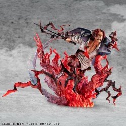 One Piece statuette PVC P.O.P. SA-MAXIMUM Leader of Red Hair Pirates Red-Haired Shanks Kamusari 25 cm 