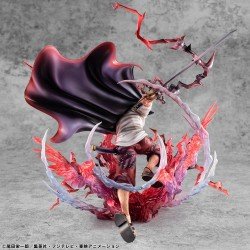 One Piece statuette PVC P.O.P. SA-MAXIMUM Leader of Red Hair Pirates Red-Haired Shanks Kamusari 25 cm 