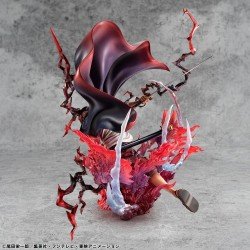 One Piece statuette PVC P.O.P. SA-MAXIMUM Leader of Red Hair Pirates Red-Haired Shanks Kamusari 25 cm 