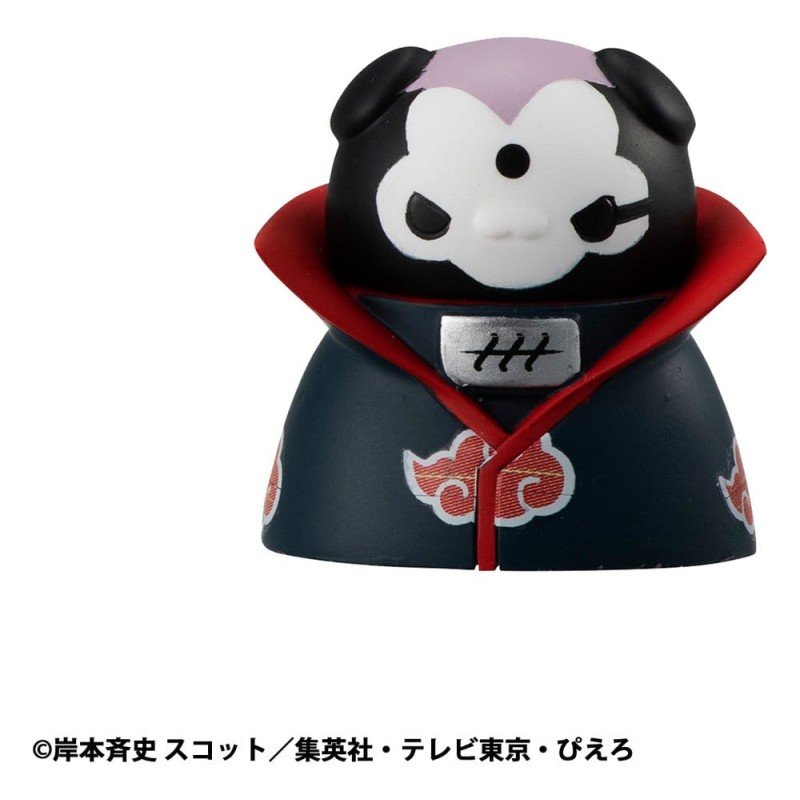 Naruto Shippuden Mega Cat Project assortiment boîte-mystère trading figures Defense Battle of Village of Konoha! 3 cm Nyaruto...
