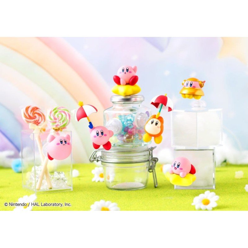 Kirby assortiment boîte-mystère trading figures Tobimasu 5 cm (6) 