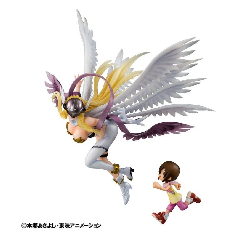 Digimon Adventure Precious G.E.M. Series statuette PVC Angewomon & Hikari Yagami 22 cm 