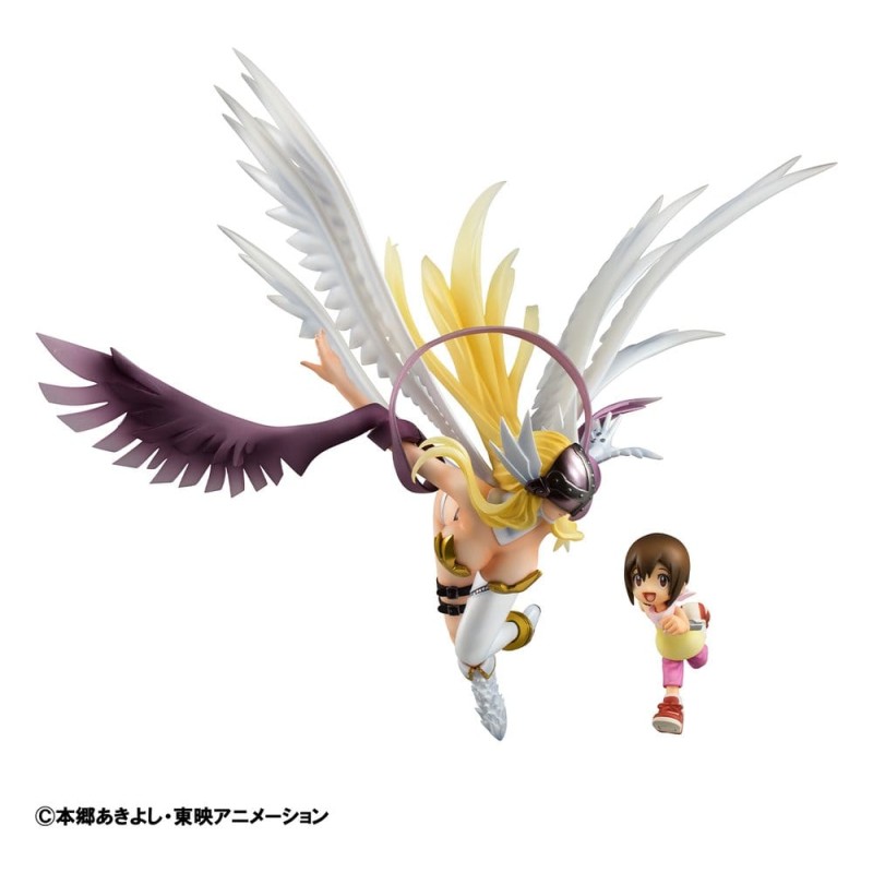 Digimon Adventure Precious G.E.M. Series statuette PVC Angewomon & Hikari Yagami 22 cm 