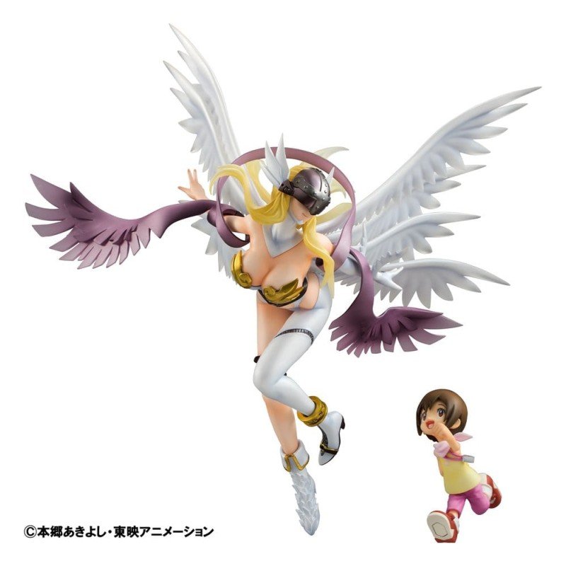 Digimon Adventure Precious G.E.M. Series statuette PVC Angewomon & Hikari Yagami 22 cm 