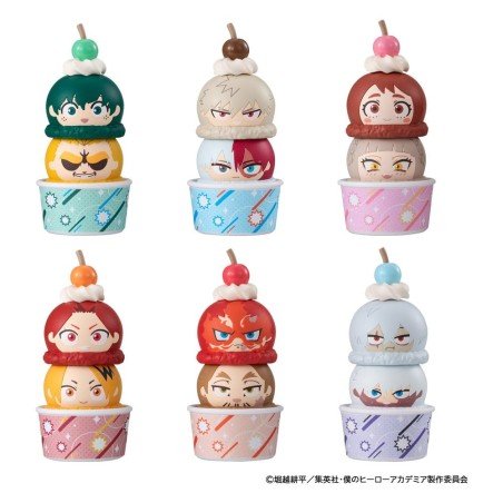 My Hero Academia assortiment boîte-mystère trading figures Tsumichen Stack up & Change 8 cm (6)