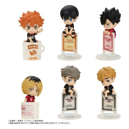 Haikyu!! Ochatomo Series assortiment boîte-mystère trading figures 4 cm (6)