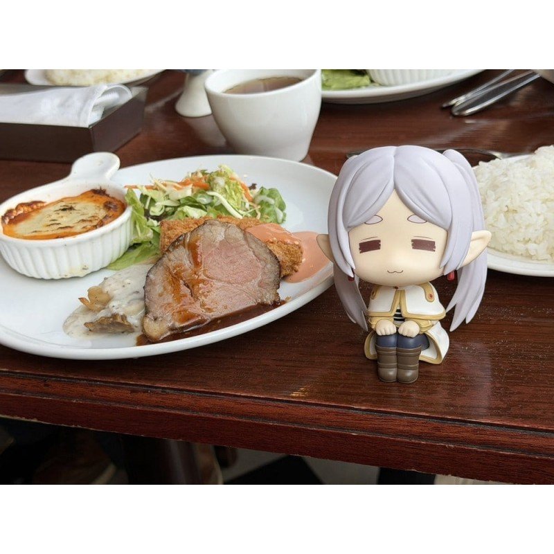 Frieren: Beyond Journey's End statuetten PVC Look Up Droopy Face Ver. & Himmel 11 cm (with gift)                    