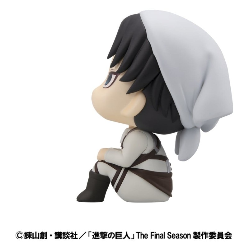 Attack on Titan statuetten PVC Look Up Levi Cleaning up Ver. & Mikasa Ackerman (with gift) 11 cm           