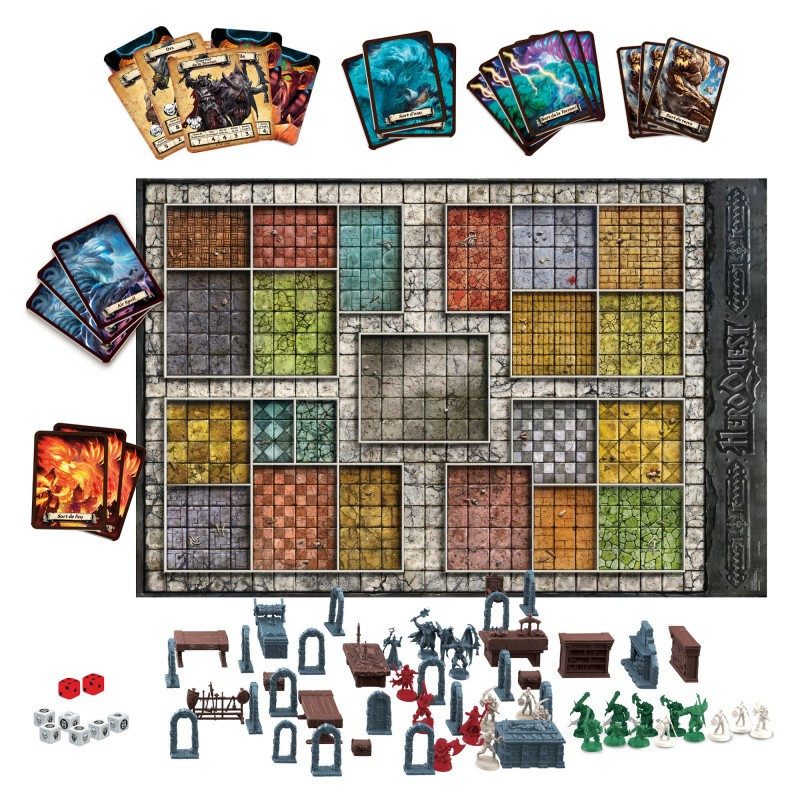 Spel: HeroQuest
Uitgever: Hasbro
Engelse versie