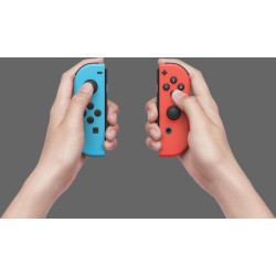 Nintendo Switch OLED with Joy-Con Pair Neon Red and Blue