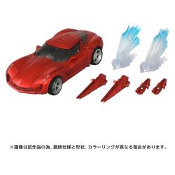 Transformers: Revenge of the Fallen Masterpiece Movie Next Action Figure MPMN-02 Sideswipe G1 Red 15 cm