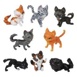 Warrior Cats mini figurines présentoir Blind Box Mystery Figures Series 1 6 cm (12)
