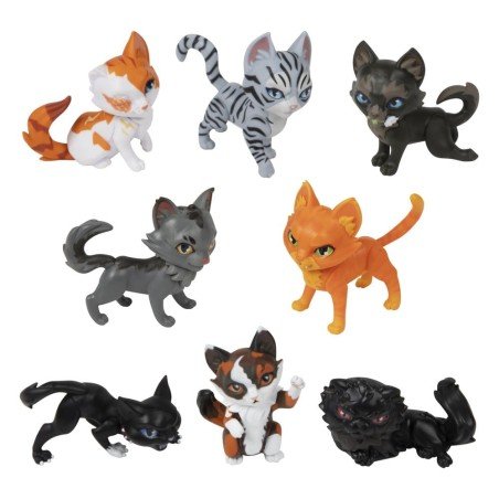 Warrior Cats mini figurines présentoir Blind Box Mystery Figures Series 1 6 cm (12)