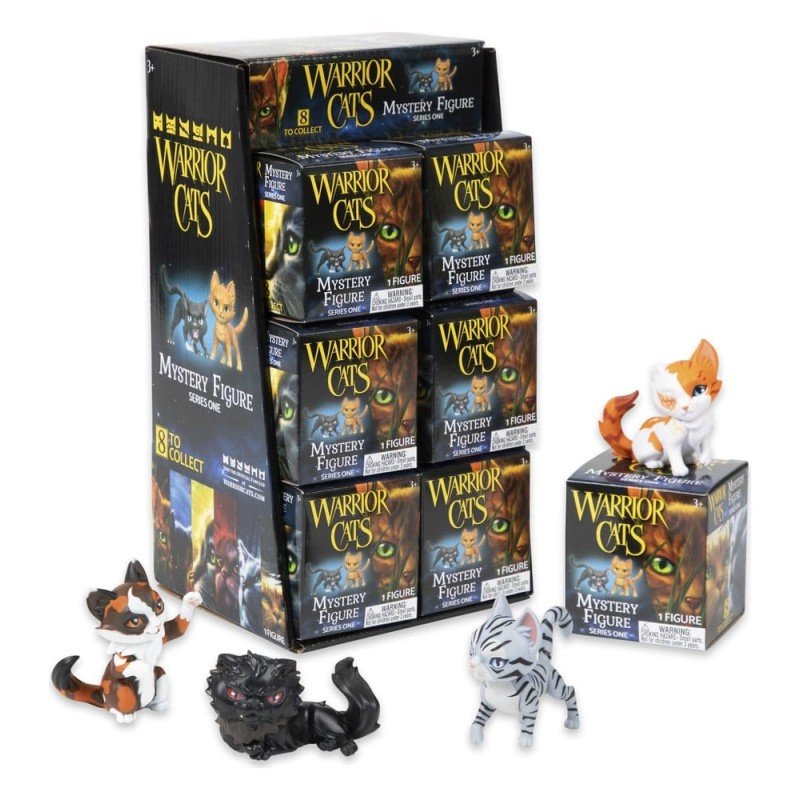 Warrior Cats mini figurines présentoir Blind Box Mystery Figures Series 1 6 cm (12)