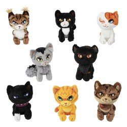Warrior Cats Plushes Blind Box Mini Mystery Plush Series 1 15 cm Display (9) 