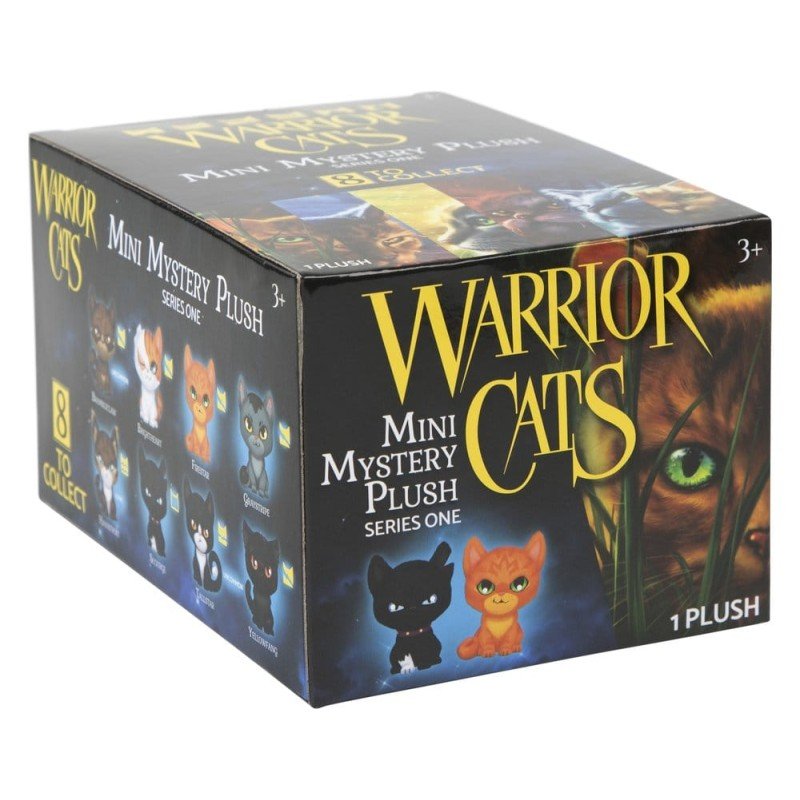 Warrior Cats peluche présentoir Blind Box Mini Mystery Plush Series 1 15 cm (9)