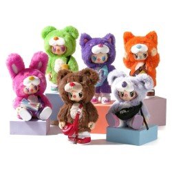 Rebel Bears assortiment figurines peluche Blind Box Movable Series 18 cm (6)