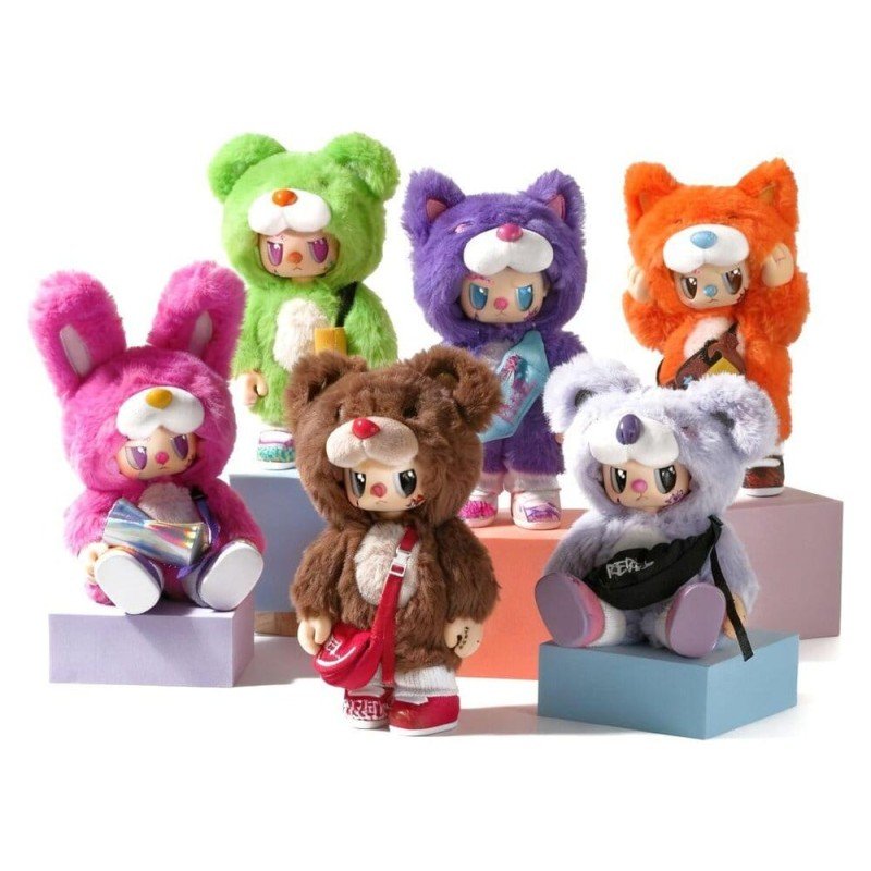 Rebel Bears assortiment figurines peluche Blind Box Movable Series 18 cm (6)