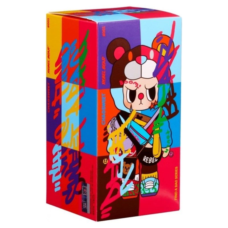 Rebel Bears assortiment figurines peluche Blind Box Movable Series 18 cm (6)