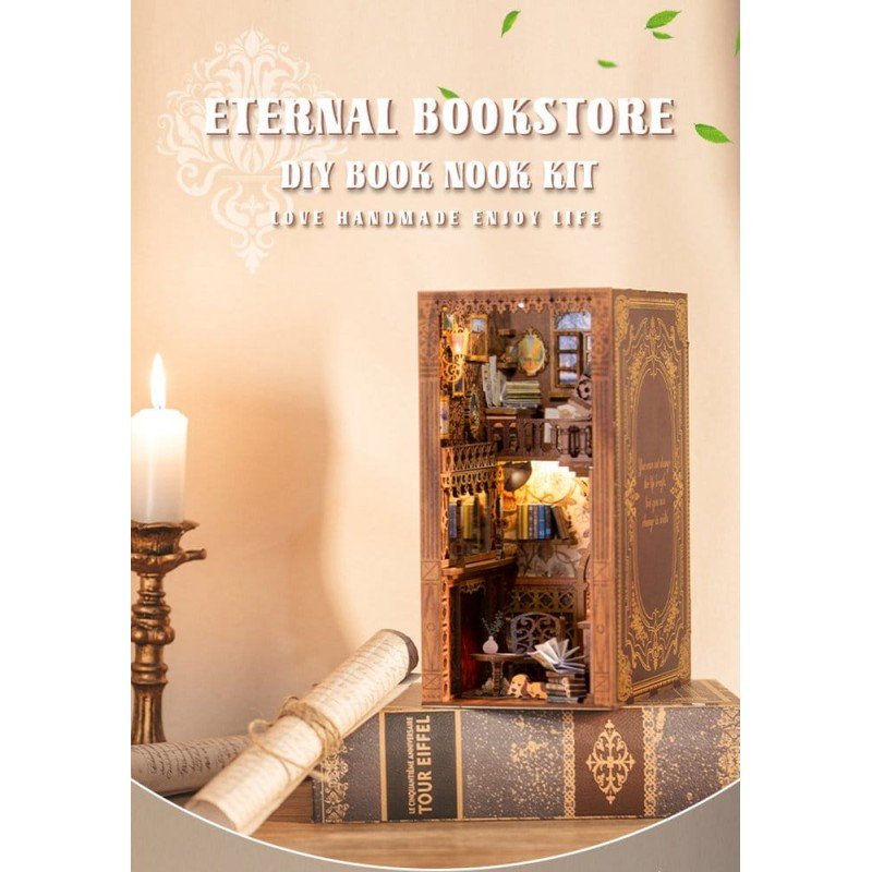 Maquette Book Nook Eternal Bookstore 23 x 11 cm  