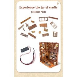 Maquette Book Nook Eternal Bookstore 23 x 11 cm  