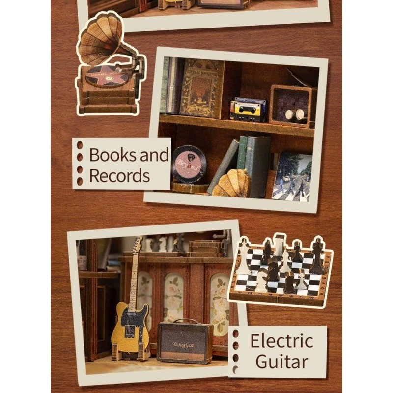 Maquette Book Nook The Secret Rhythm 23 x 11 cm  