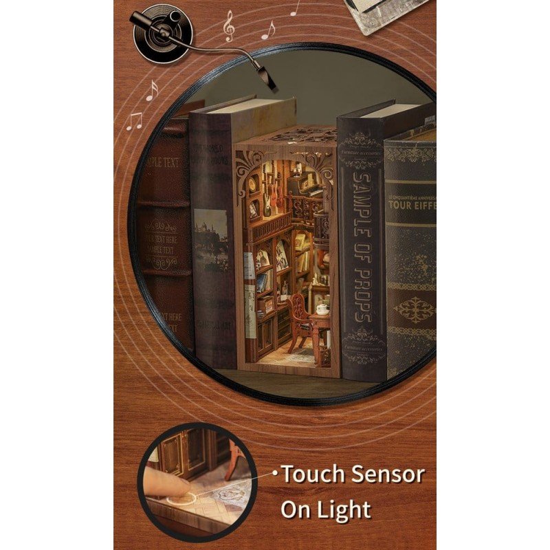 Maquette Book Nook The Secret Rhythm 23 x 11 cm  