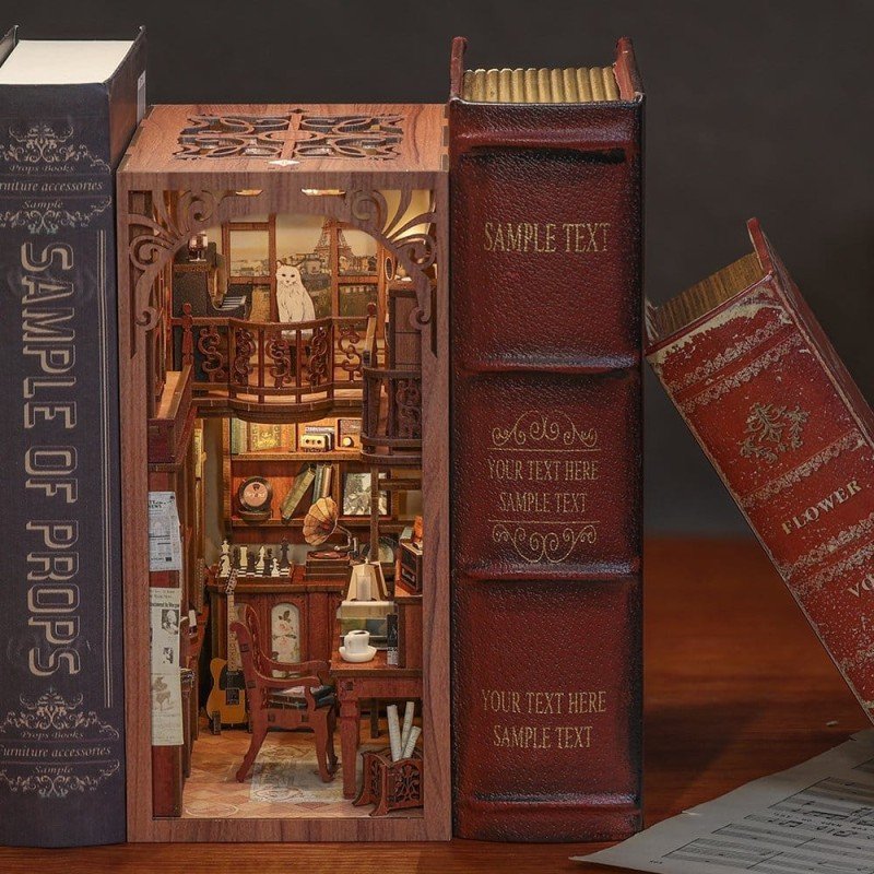 Book Nook The Secret Rhythm 23 x 11 cm  