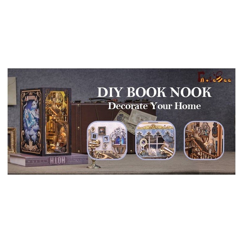 Maquette Book Nook Nebula Common Room 23 x 11 cm  