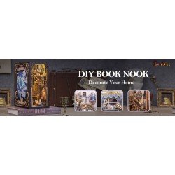 Maquette Book Nook Nebula Common Room 23 x 11 cm  