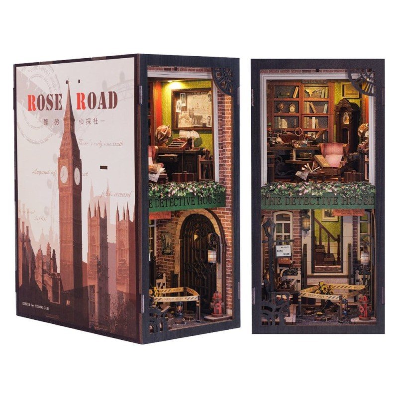 Book Nook Rose Detective Agency 23 x 11 cm  