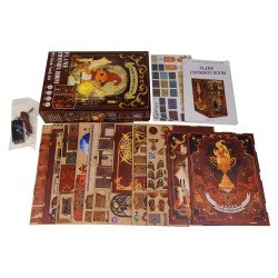 Book Nook Flame Common Room 23 x 11 cm  