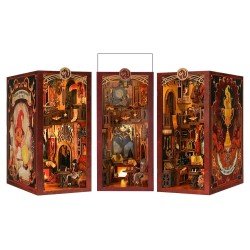Maquette Book Nook Flame Common Room 23 x 11 cm  