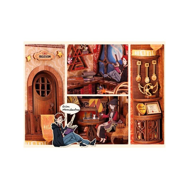 Book Nook Flame Common Room 23 x 11 cm  