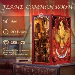 Maquette Book Nook Flame Common Room 23 x 11 cm  