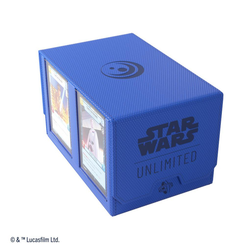Gamegenic - Star Wars: Unlimited - Double Deck Pod - Blue