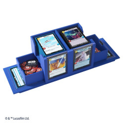 Gamegenic - Star Wars: Unlimited - Double Deck Pod - Blue