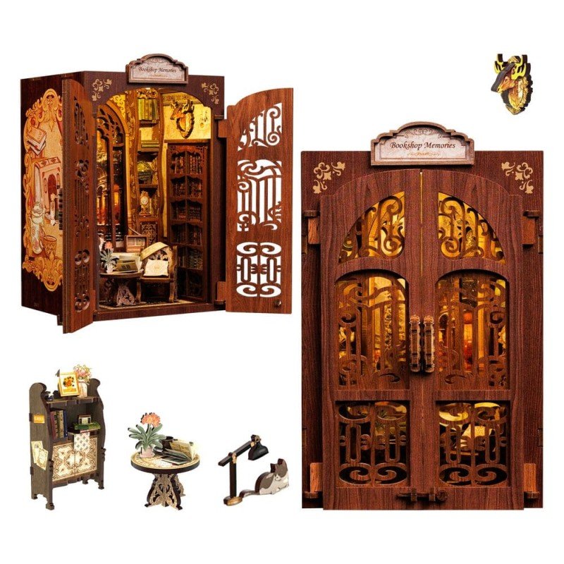 Maquette Book Nook Bookshop Memories 17 x 10 cm  