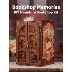 Maquette Book Nook Bookshop Memories 17 x 10 cm  