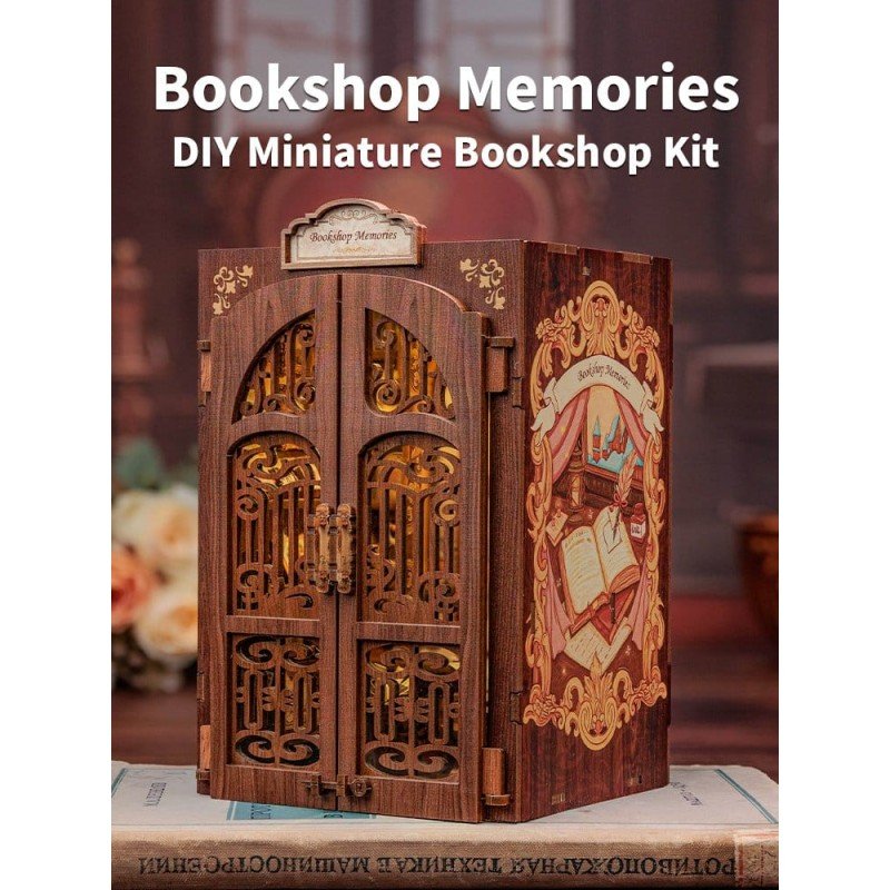 Maquette Book Nook Bookshop Memories 17 x 10 cm  