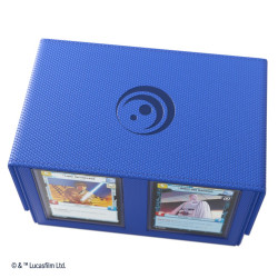 Gamegenic - Star Wars: Unlimited - Double Deck Pod - Blue