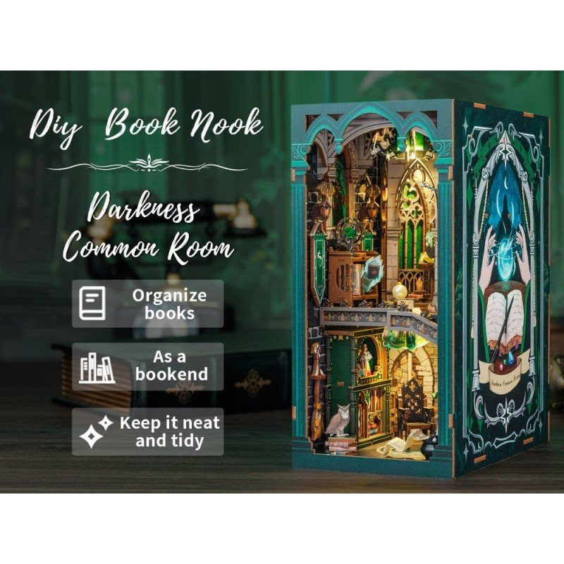 Maquette Book Nook Darkness Common Room 23 x 11 cm  