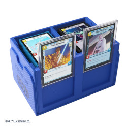 Gamegenic - Star Wars: Unlimited - Double Deck Pod - Blue