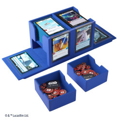Gamegenic - Star Wars: Unlimited - Double Deck Pod - Blue