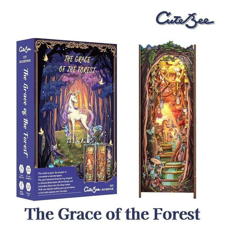 Maquette Book Nook The Grace of Forest 22 x 8 cm   