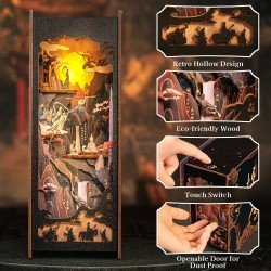Maquette Book Nook The Legend of Wukong 22 x 8 cm   