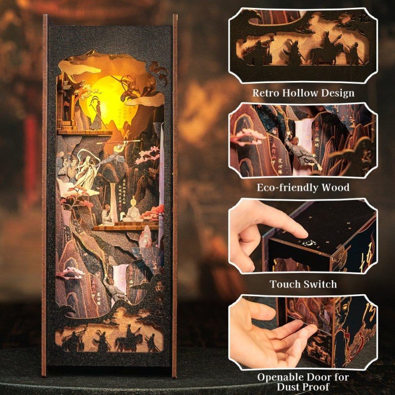 Maquette Book Nook The Legend of Wukong 22 x 8 cm   