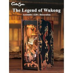Maquette Book Nook The Legend of Wukong 22 x 8 cm   