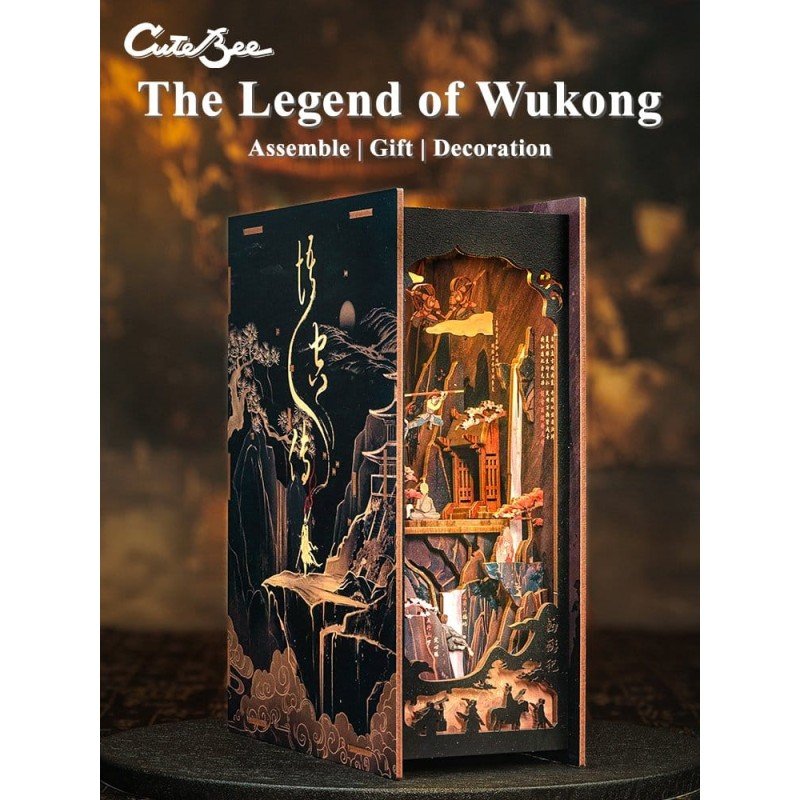 Maquette Book Nook The Legend of Wukong 22 x 8 cm   
