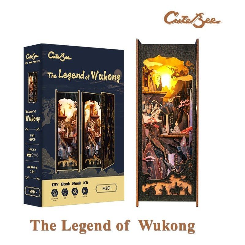 Book Nook The Legend of Wukong 22 x 8 cm   
